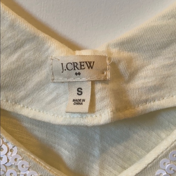 JCrew sequin Vneck tank - Picture 2 of 3